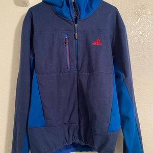 Blue Adidas jacket